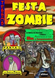 Cartace da festa zombi en Vigo